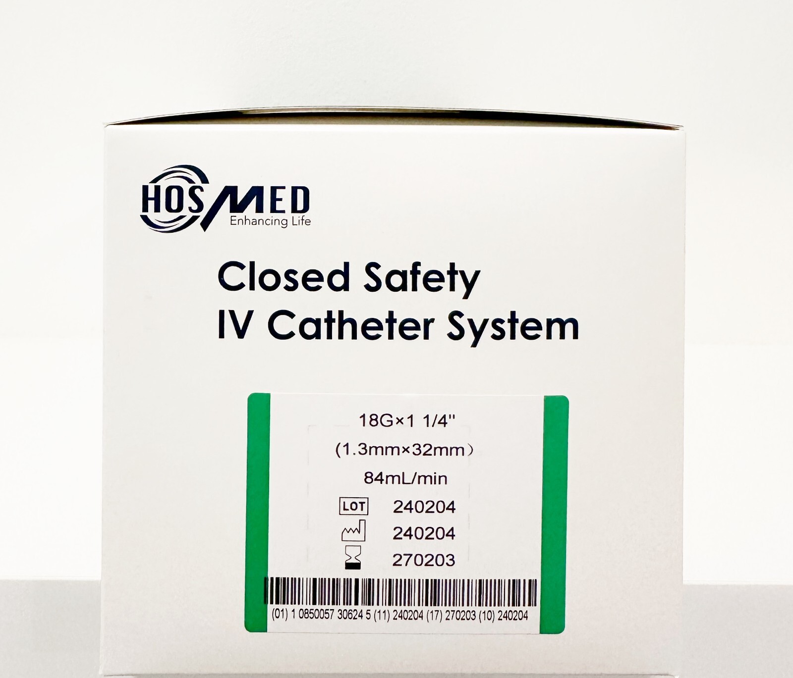 18G IV Catheters Box Of 50
