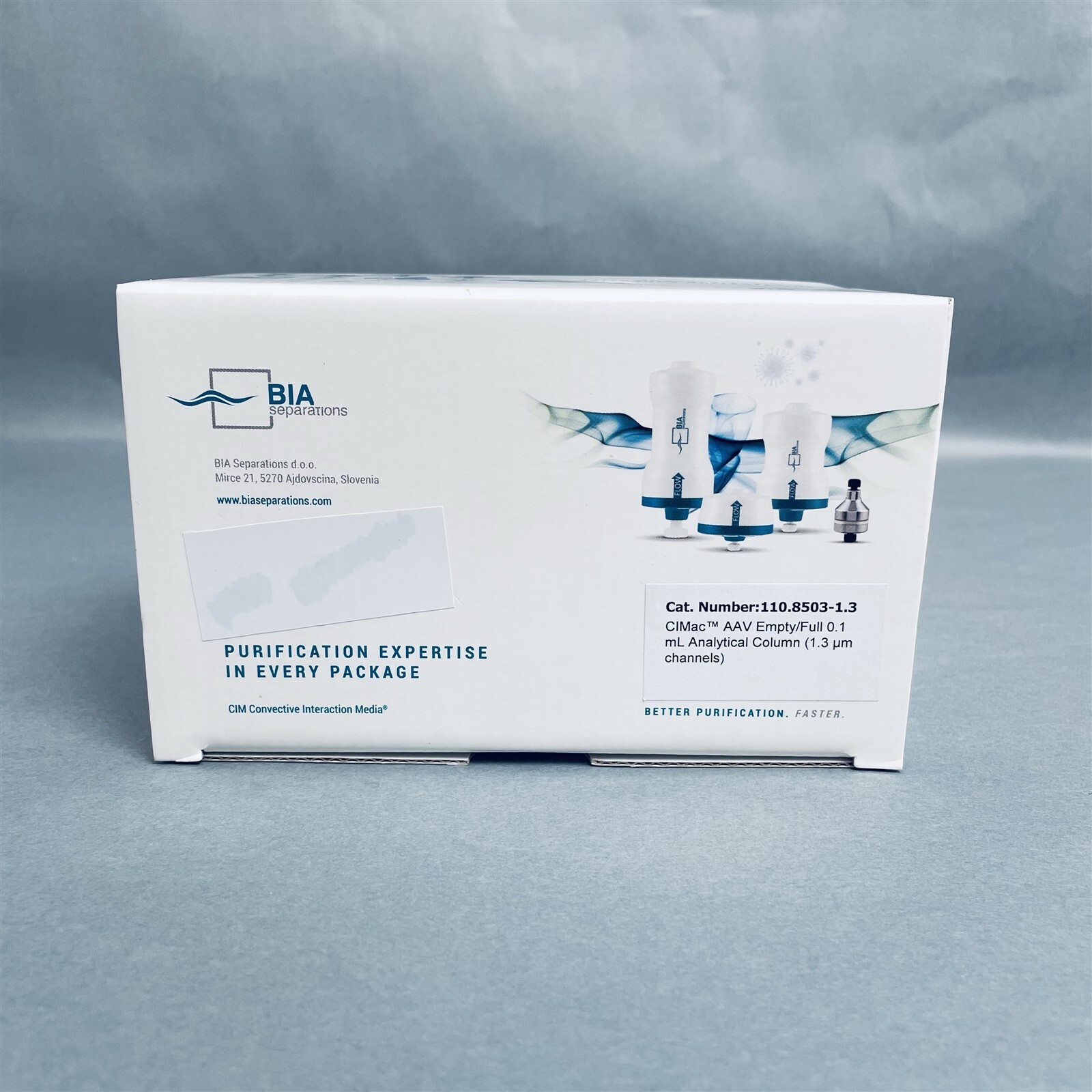 BIA Separations CIMac Analytical Column AAV Full/Empty 0.1 ml 1.3 um Channels