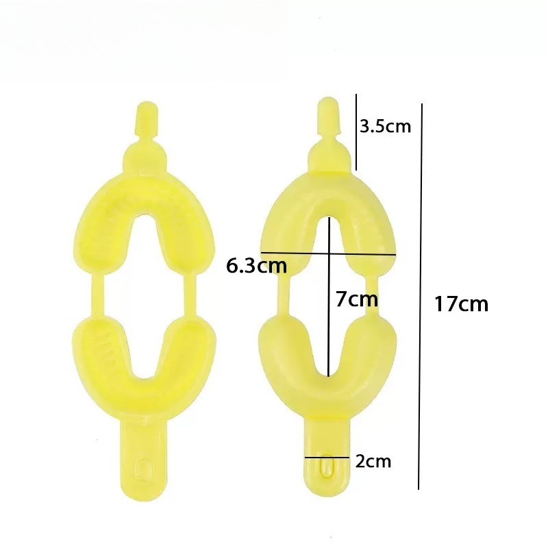 Disposable Dental Fluoride Trays Fluorinated Foam Dental Materials Tray