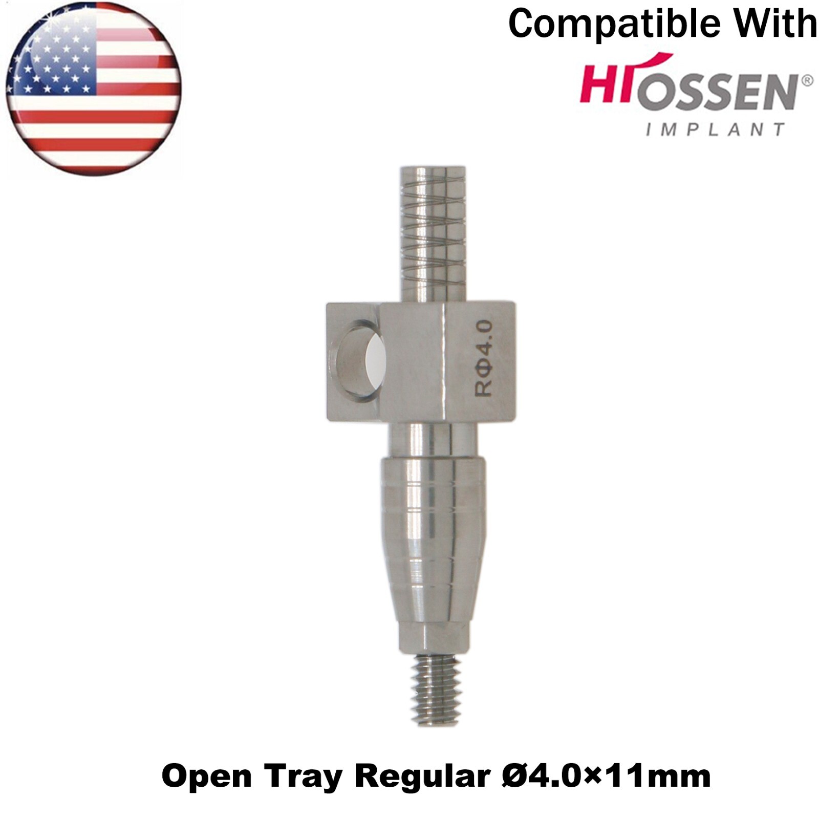 US Fits Hiossen Dental Transfer lmpression Coping Open Closed Tray M/R Osstem ET