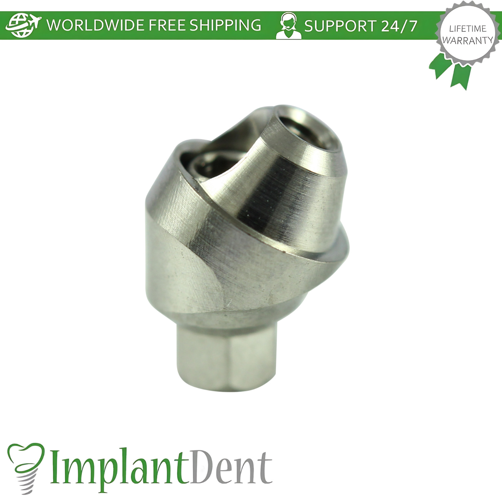 Angulated Multi Unit Ø4.8mm Dental Prosthetic SP 30° MIS Seven Compatible