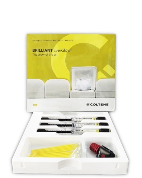 Coltene Dental BRILLIANT EVERGLOW Universal Submicron Hybrid Composite & Bonding