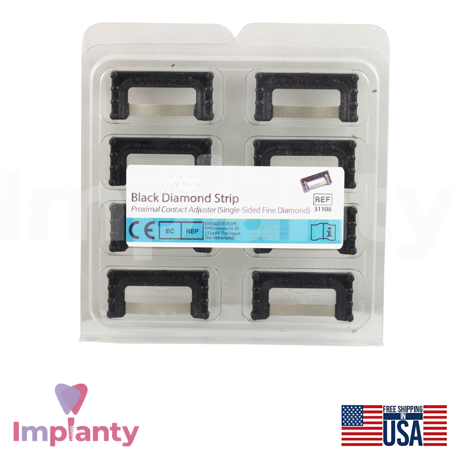 Dental Crown SeatEZ Kit 32pcs Restorative Strip Precise Dentistry Lab System