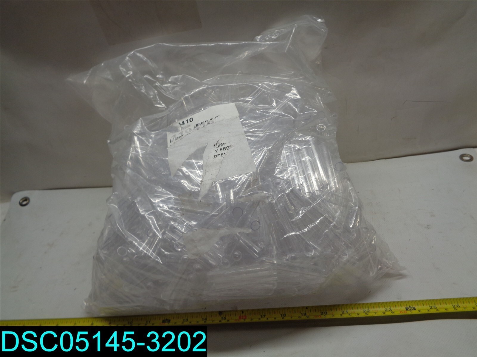 QTY=4Bag of 1000: 110410 Polystyrene Test Tube 5mL Capacity 12mm Dia 75mm Height