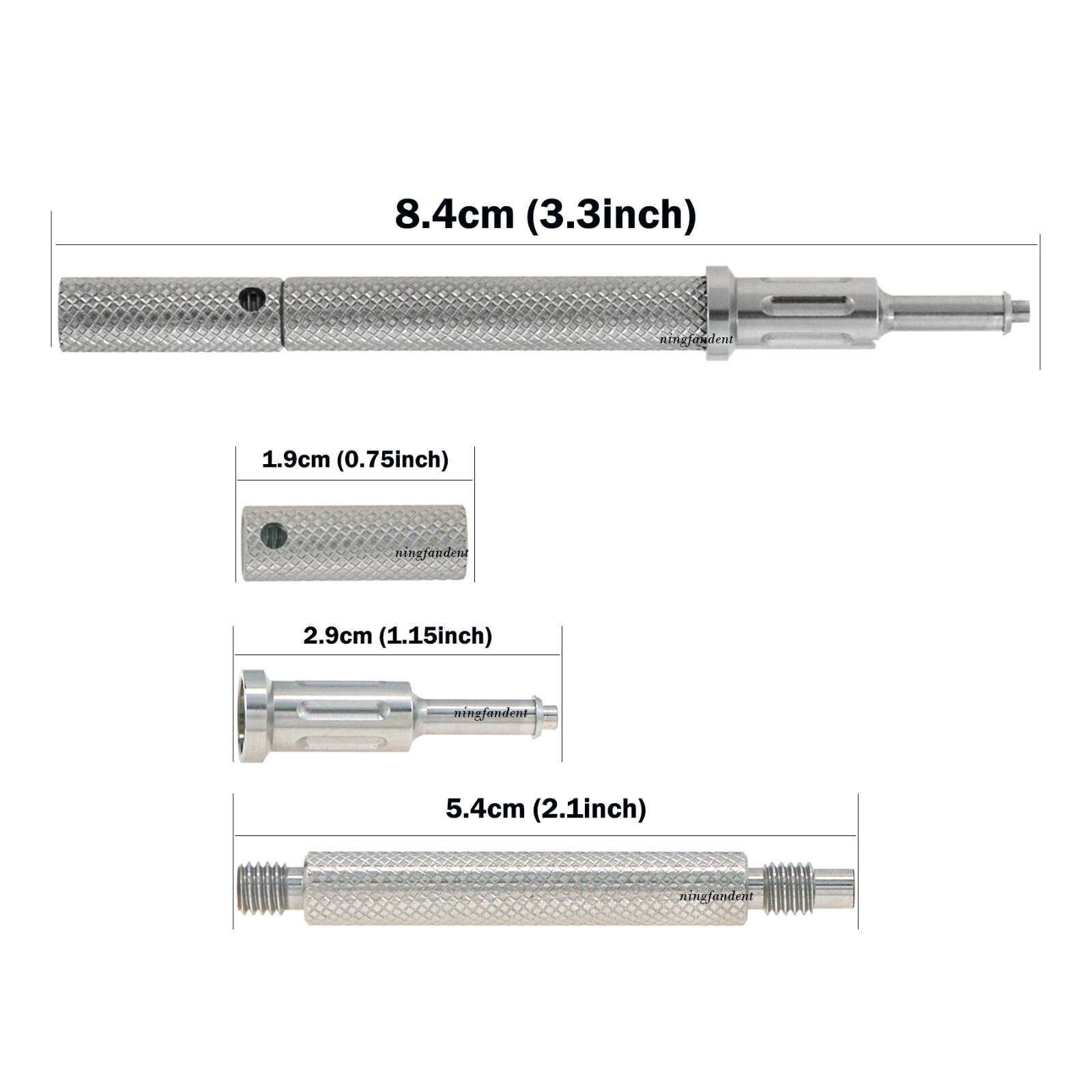 Implant Locat0r Removal Insert 3-1n-1 Tool,Dental Attachment Retention Caps