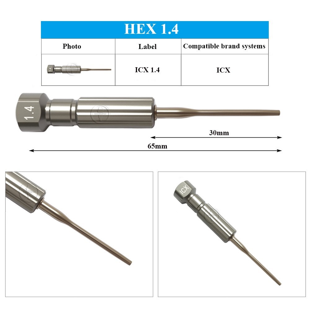 Screwdriver Dental Lab Screwdriver lab tools 9 pcs/kit
