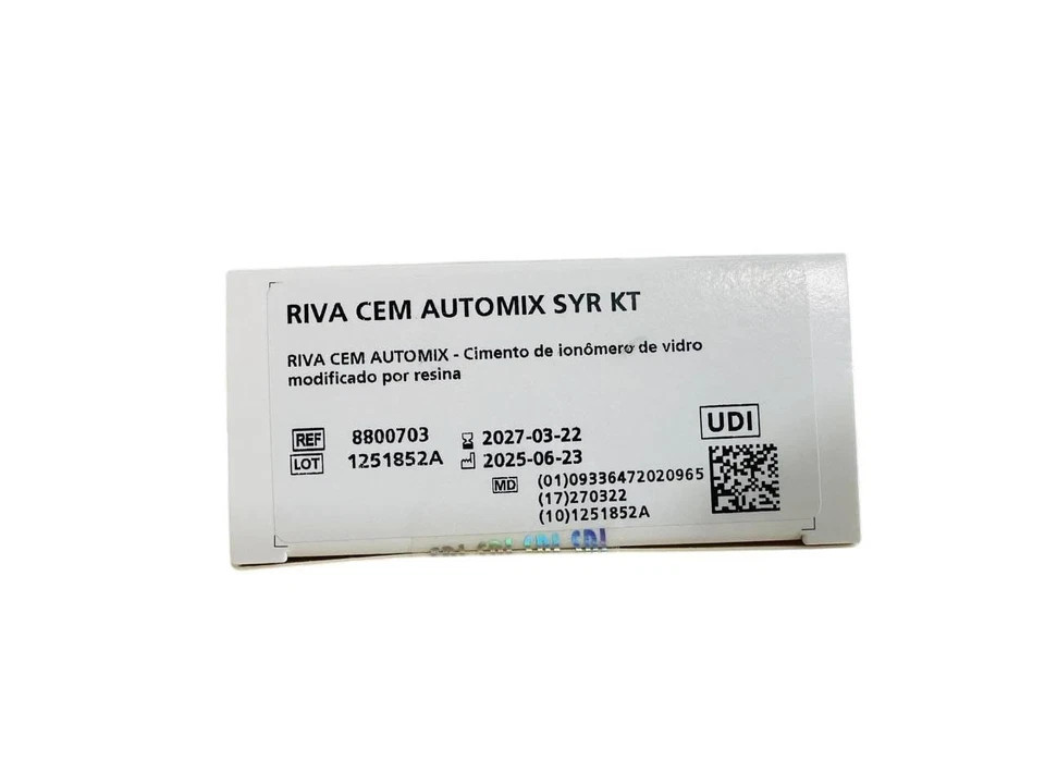 SDI RivaCem Automix Radiopaque Resin Modified Glass Ionomer Luting Cement