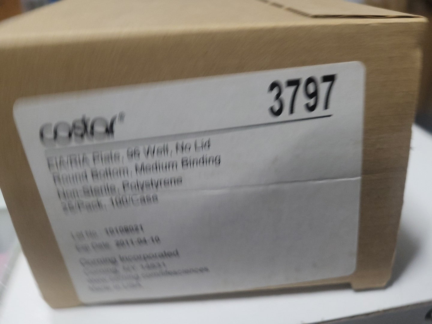 Corning Incorporated Costar 3797