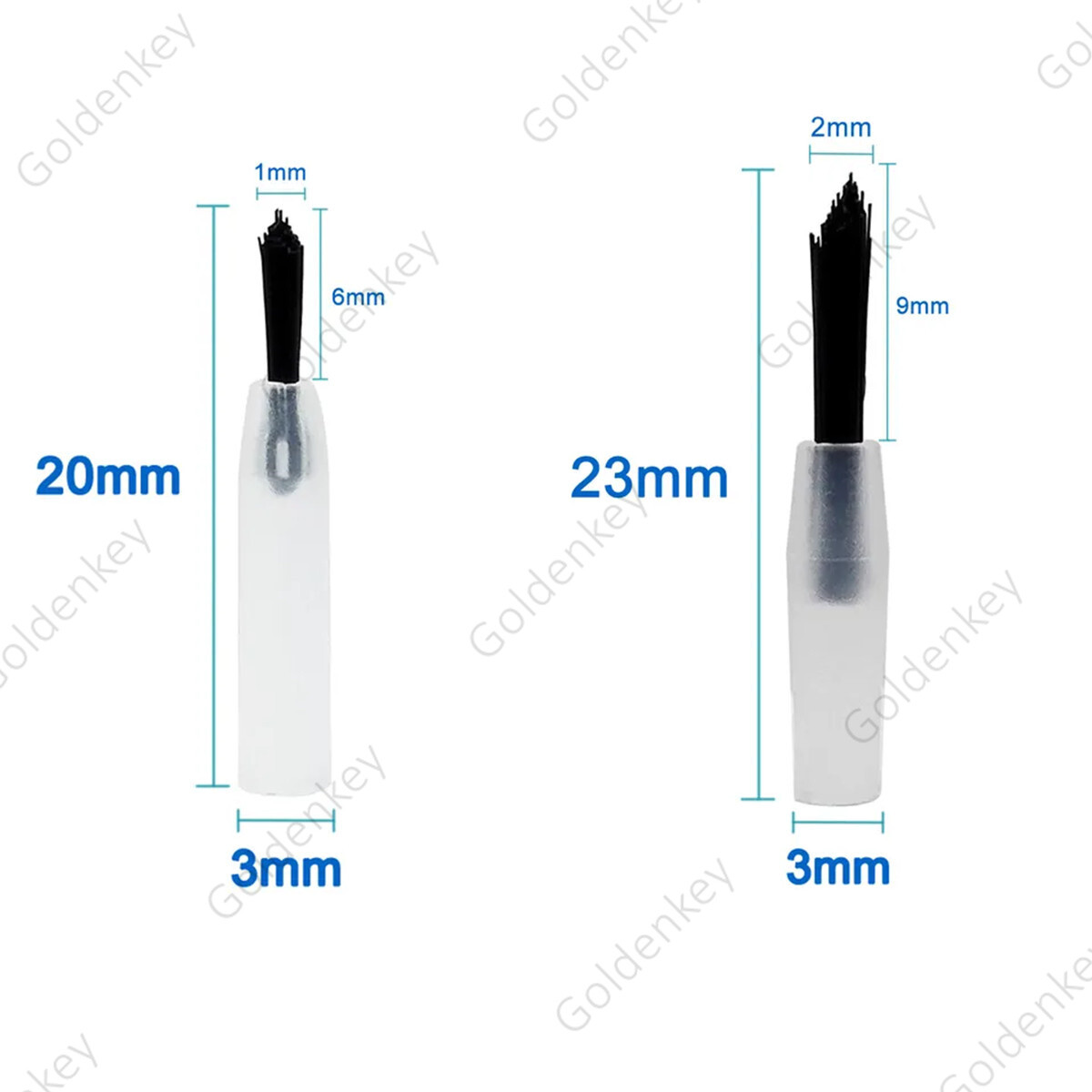 Dental Micro Brushes Tips Applicator Handle Brush Composite Resin Disposable