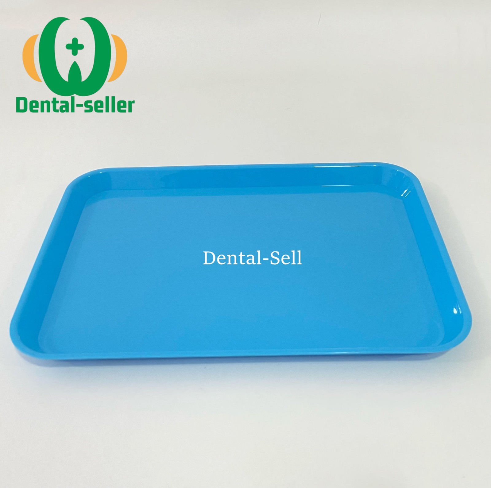 1Pcs Dental Plastic Instrument Tray Autoclavable Flat Tray Size B 33x24x20mm