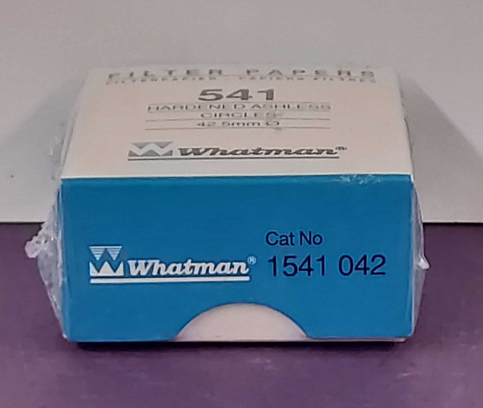 WHATMAN 541 HARDENED ASHLESS FILTER PAPER, 42.5mm DIA # 1541-042, Unopened/100PK