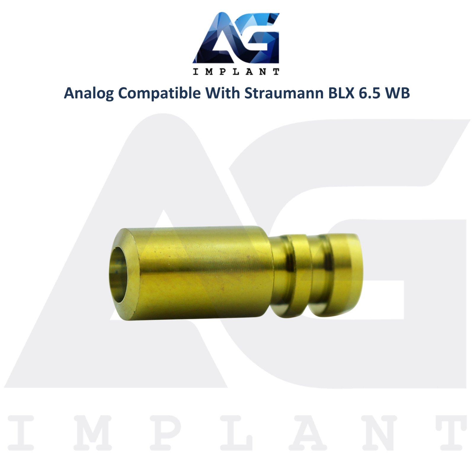 5 Fixture Analog Compatible with Straumann BLX® Ø6.5mm WB Dental Lab