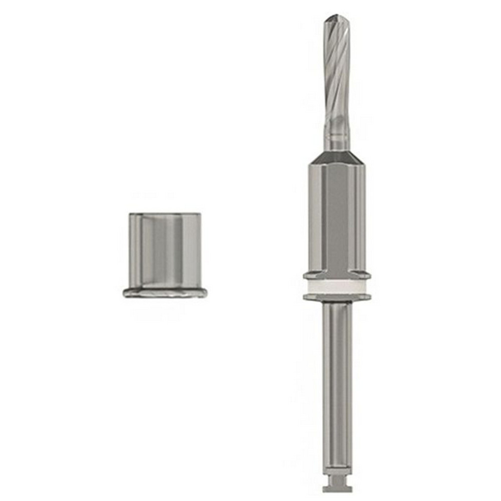Dental External Irrigation Stopper Drill Ø2.0mm + Surg ical Guide Sleeve Set
