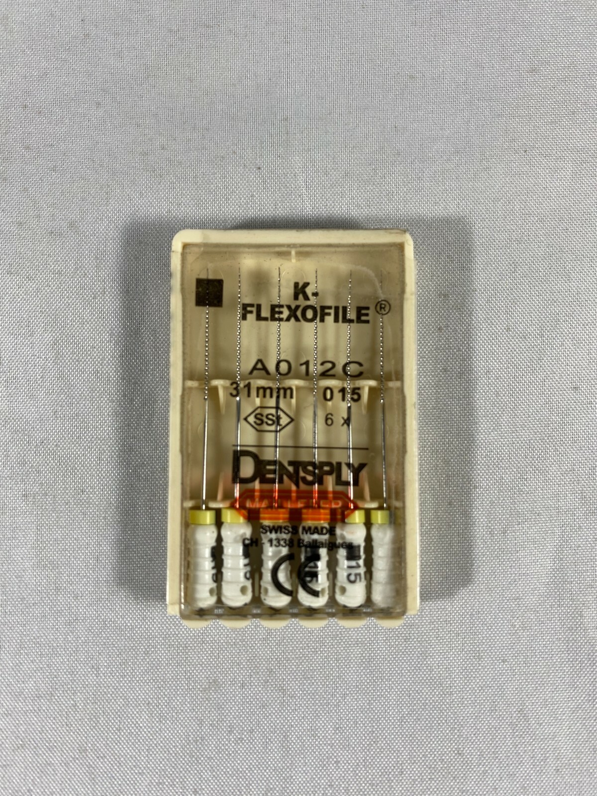 Dentsply Maillefer K-Flexo SS file Endodontic 31mm All sizes 30 files/pk