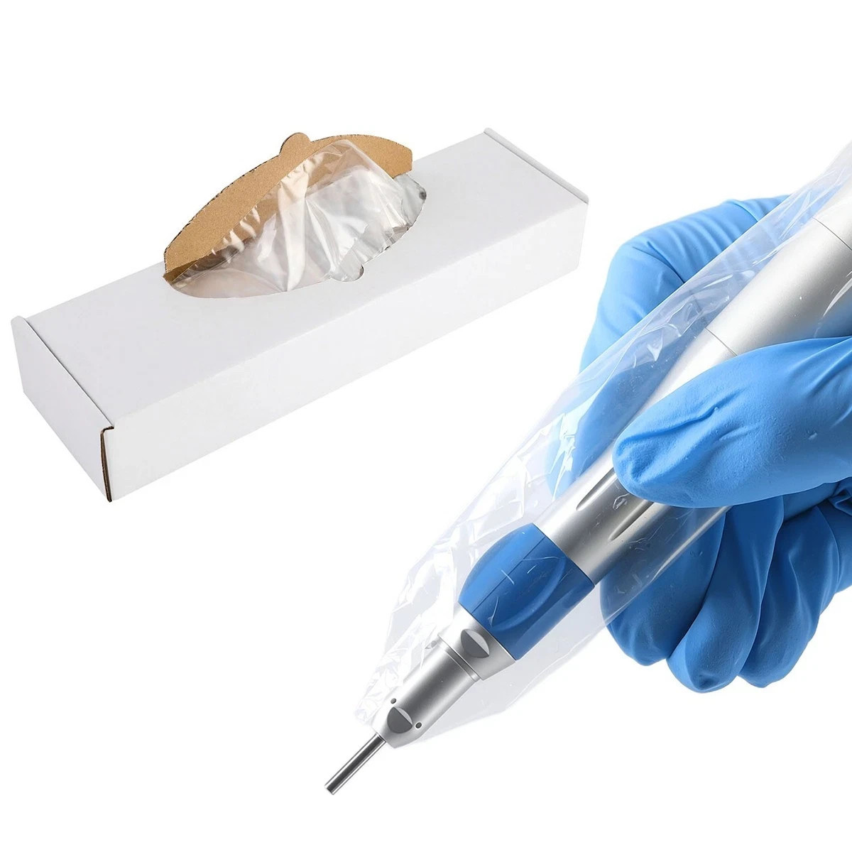 500/ Disposable Dental Low Speed Straight Angle Handpiece Sleeves Covers Sheath