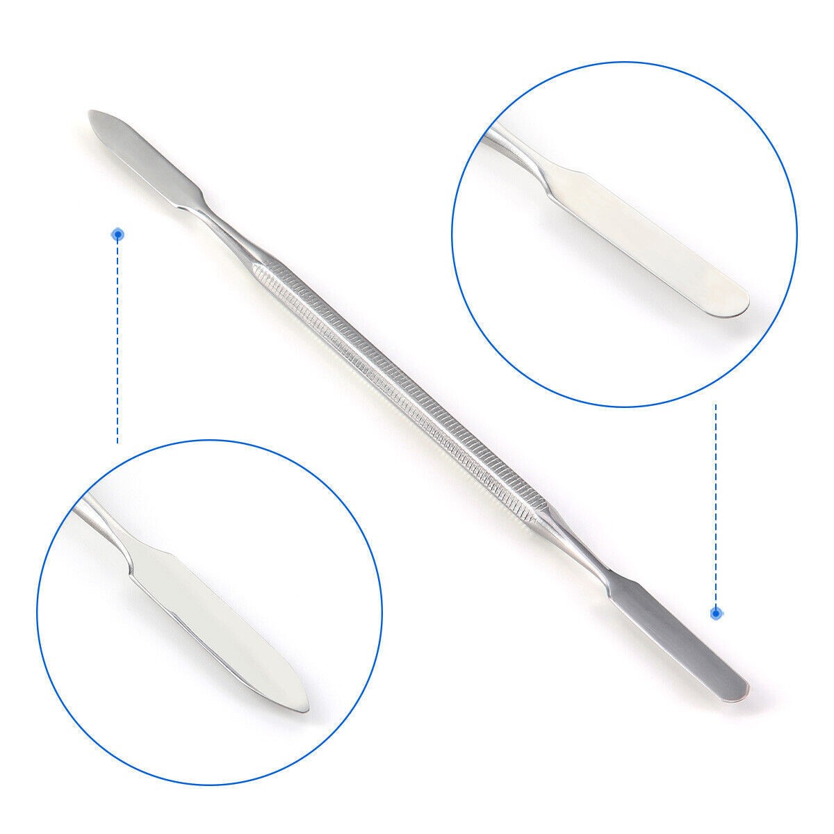 1 Pcs Dental Mixing Stainless Steel Cement Spatulas Wax Scraper Material Double