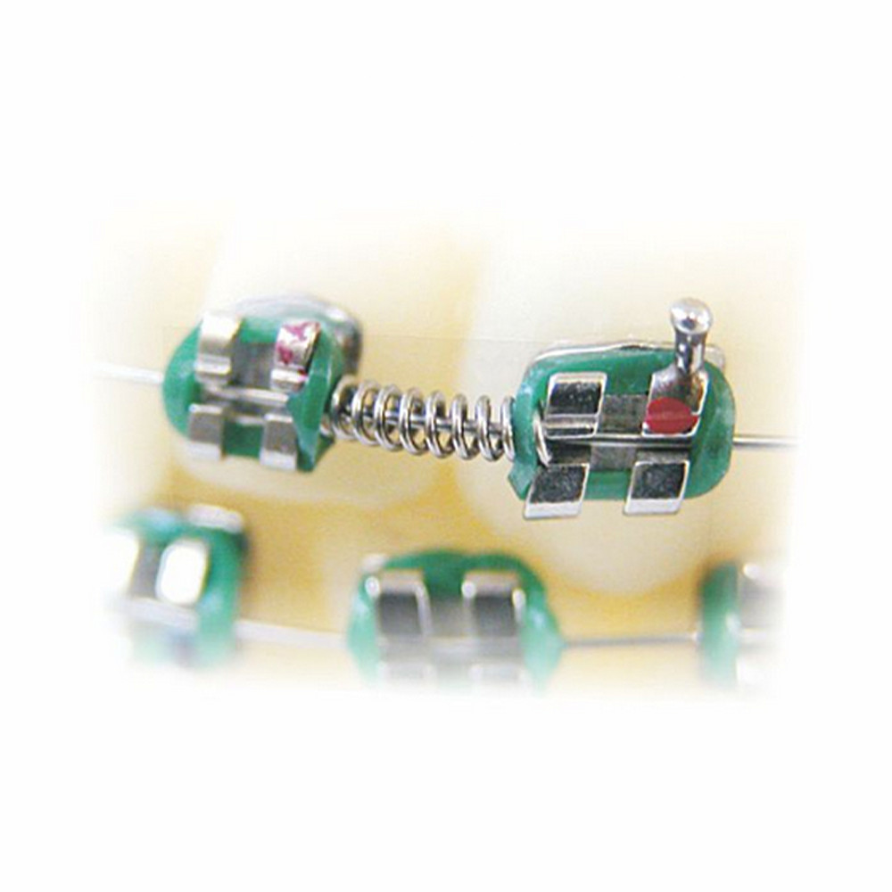1pcs Dental Morelli Orthodontic CrNi Open Coil Spring Roll