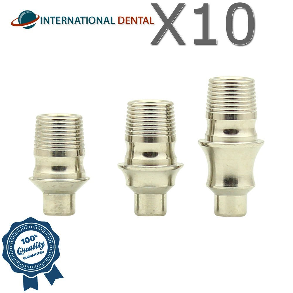 10 Dental Rotational Ti-Base Narrow Platform Ø4.2mm MIS® Seven Compatible