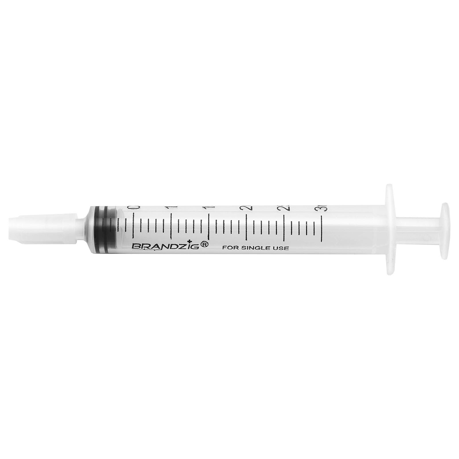 3ml Syringe With Cap (100 Pack) | Oral Dispenser 100 Count (Pack of 1)