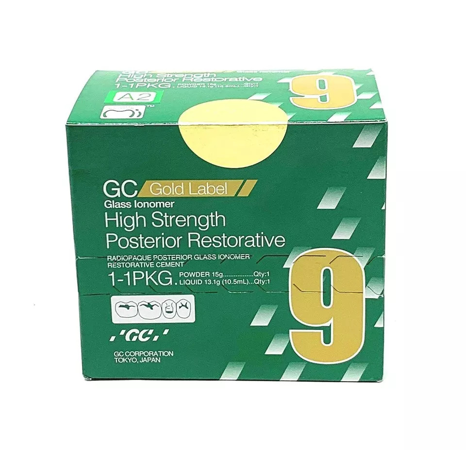 GC Fuji IX Gold Label 9 High Strength Big Pack Dental Radiopaque Posterior
