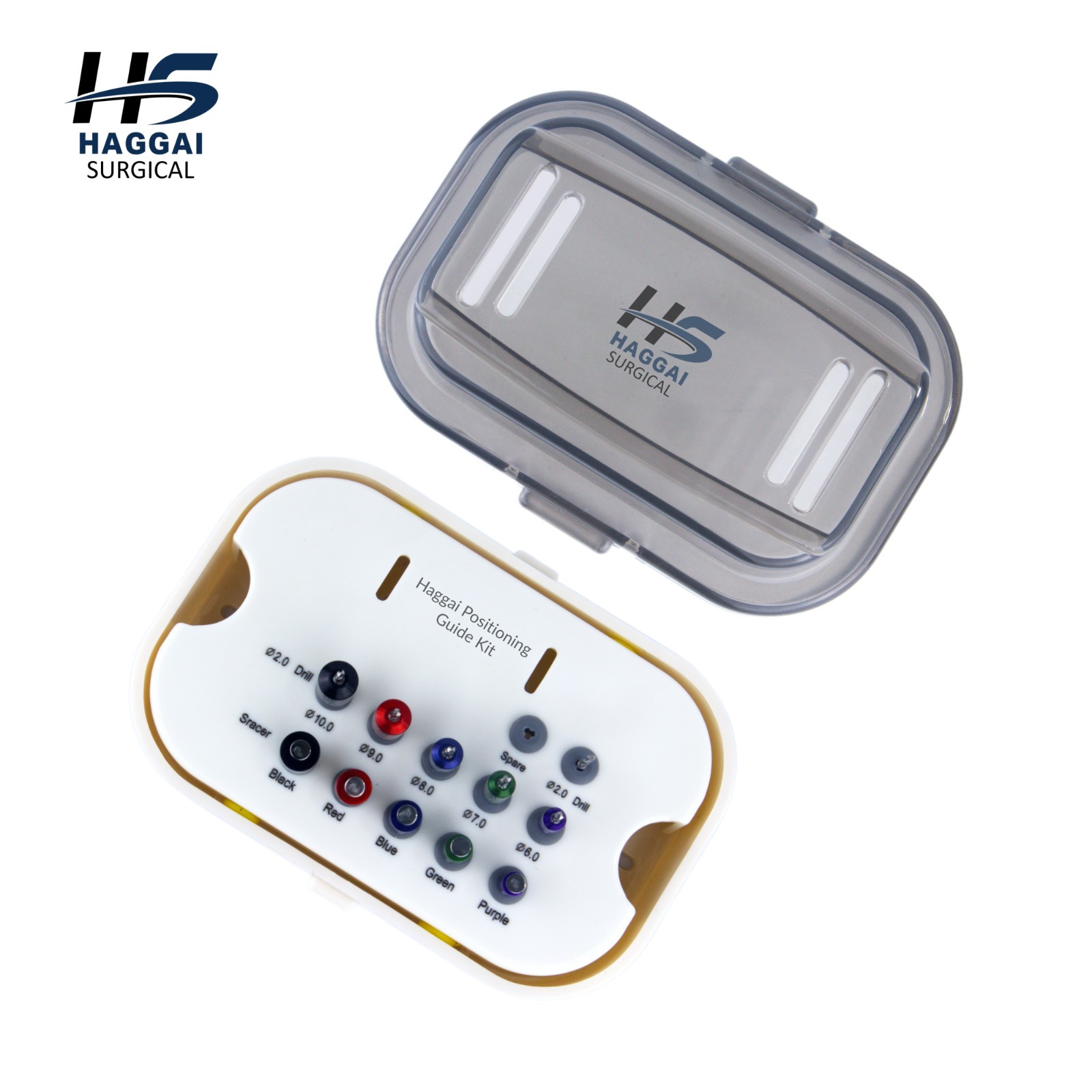 Dental Implant Guide Kit ∅6.0–10.0 | Osteotomy Positioning & Spacing Tools