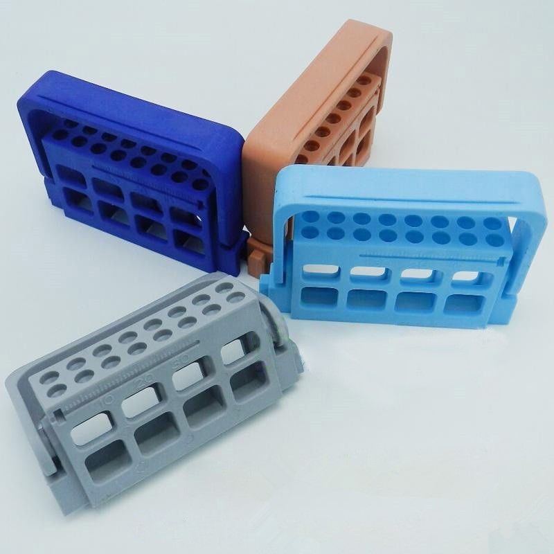 Dental ENDODONTIC Files Holder Ruler Root Canal Autoclavable Block Organizer