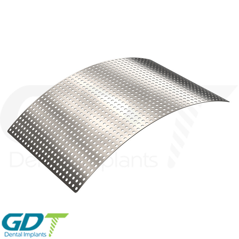 GBR Titanium Mesh Membrane Barrier 36.0mmX22.0mm, Ø0.6mm Sur gical Dental