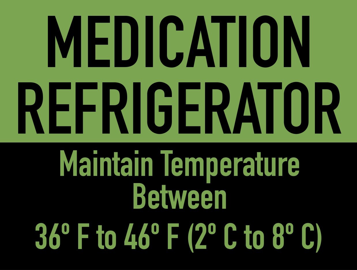 Medical Magnets | Drugs Only; Food Only; Medication Fridge | FDA & CMS Compliant