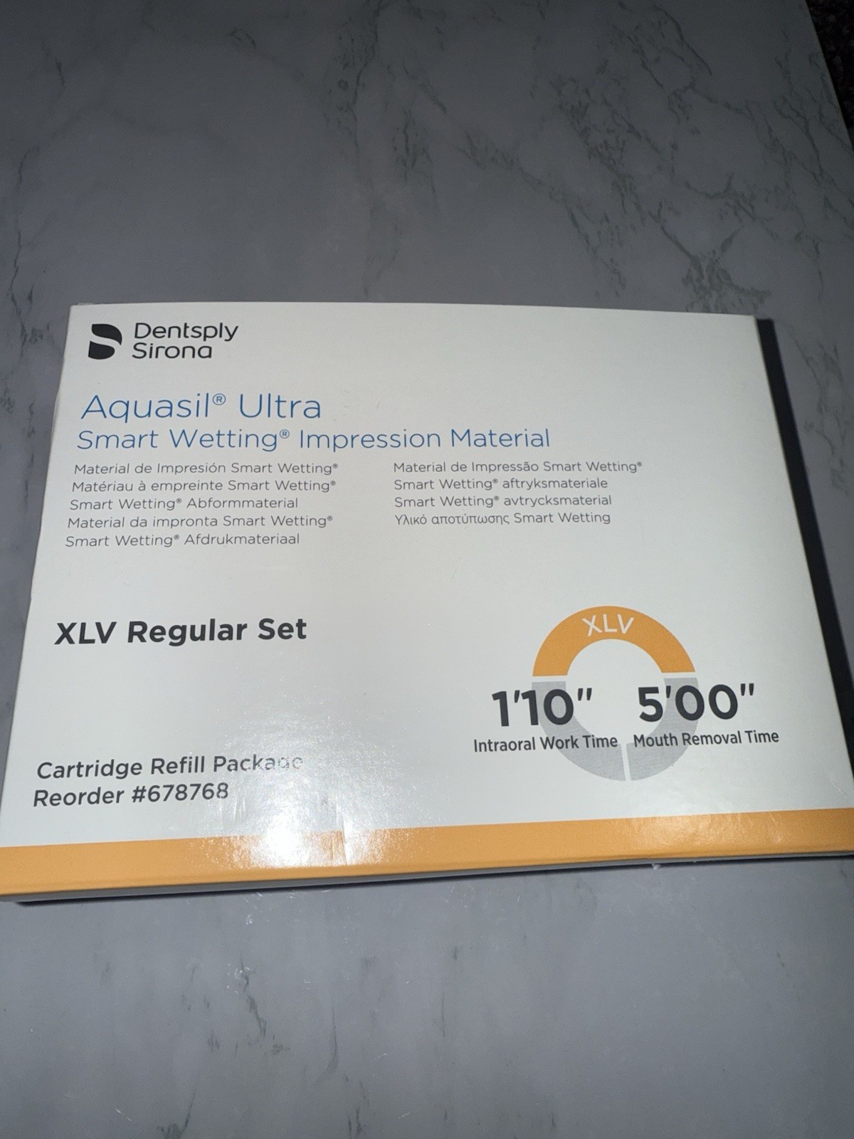 Dentsply Sirona Aquasil Ultra XLV Regular Set Smart Wetting Impression Material