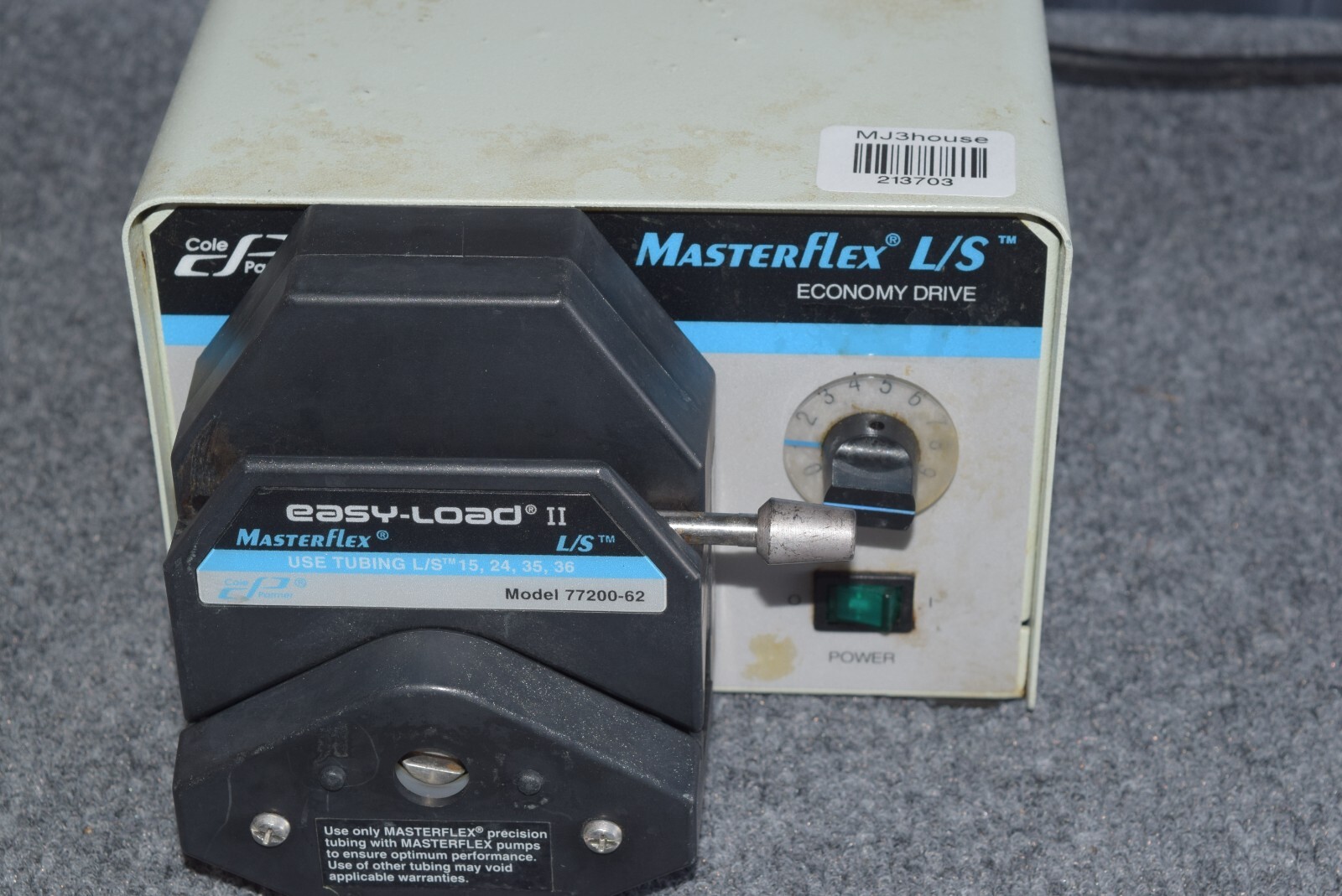 Pall Life Sciences ULTRARESERVOIR TM 5L w/Masterflex L/S Pump #213703-AY6