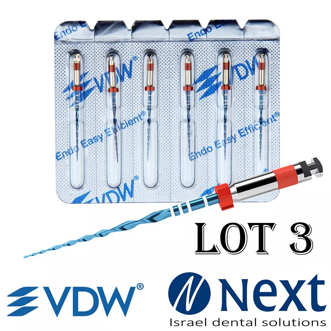 Lotx3 Dental Endo Files Reciprocating Thermal Root Canal Niti Rotary L25 R25