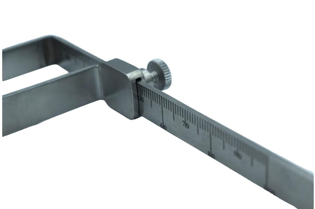 Dental Orthodontic Caliper Gauge – Stainless Steel Willis Bite 0–100…
