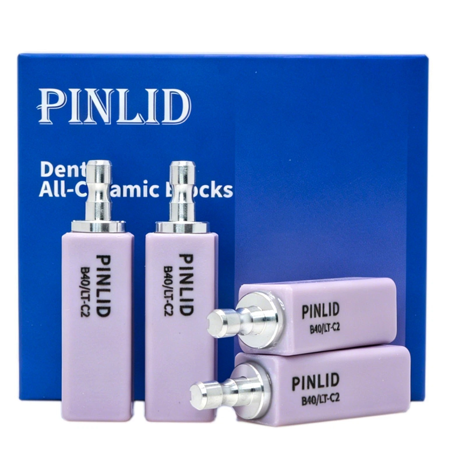 B40 Dental Emax Ceramic Blocks Lithium Disilicate Block CAD/CAM CEREC 4pcs/box