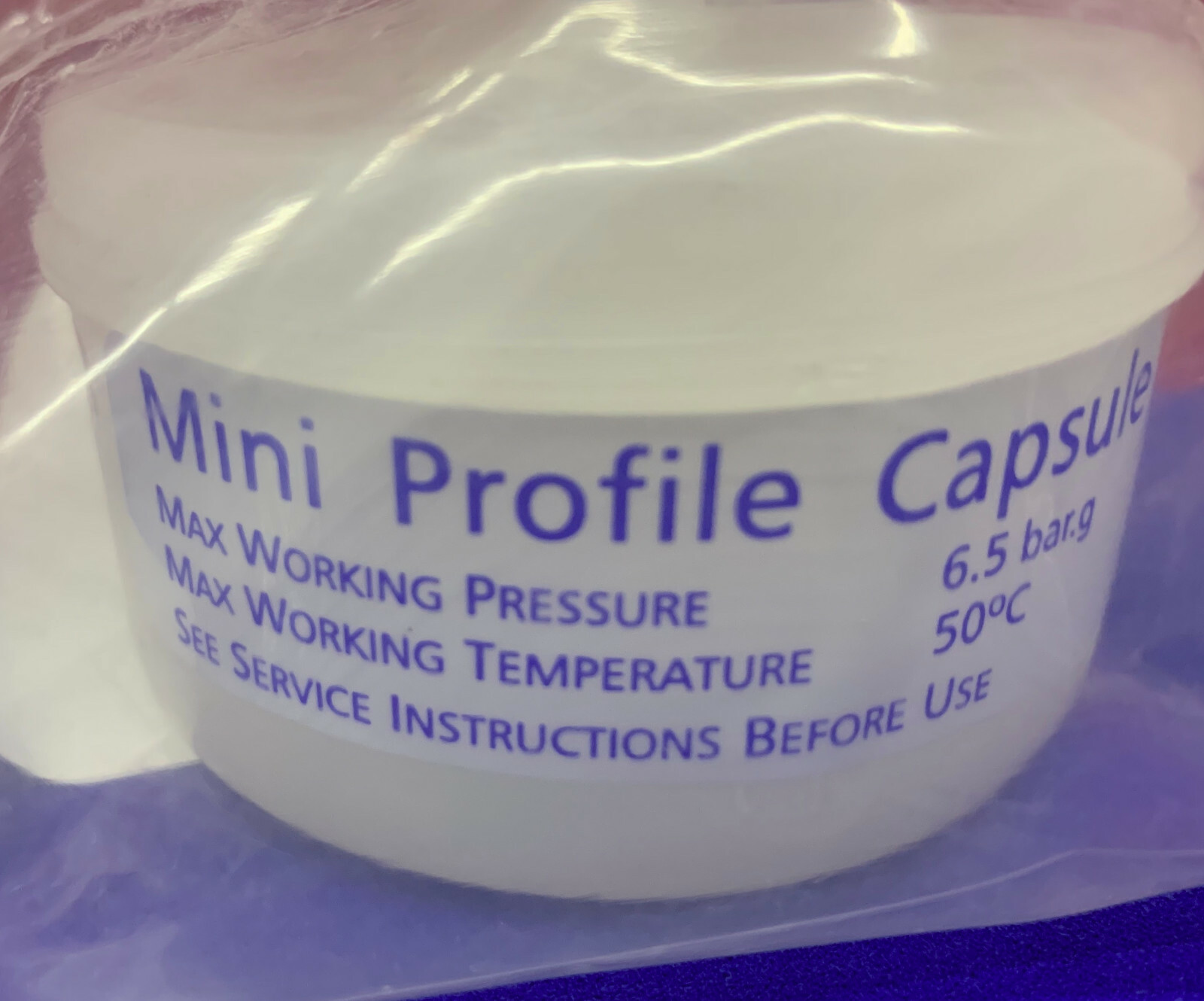QTY 3 – PALL LIFE SCIENCES 12073 MINI PROFILE CAPSULE FILTERS