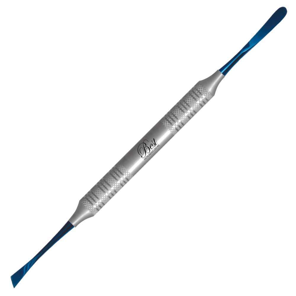Best #G-24 Stainless Steel Periosteal Elevator, Blue Titanium Coated Ends, 1/Pk