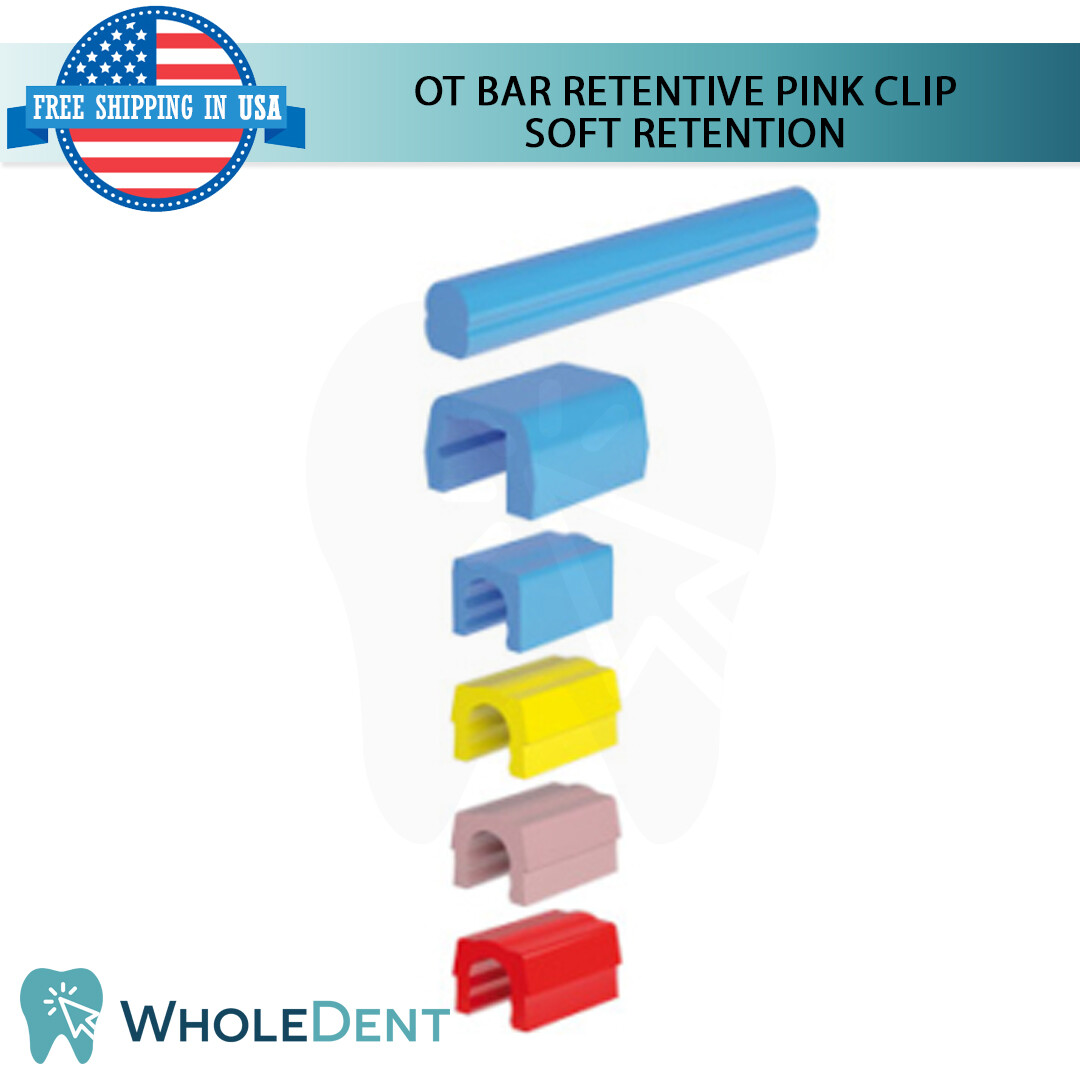 OT Bar Multiuse Overdenture Restoration Attachment Kit Dental Implant Lab