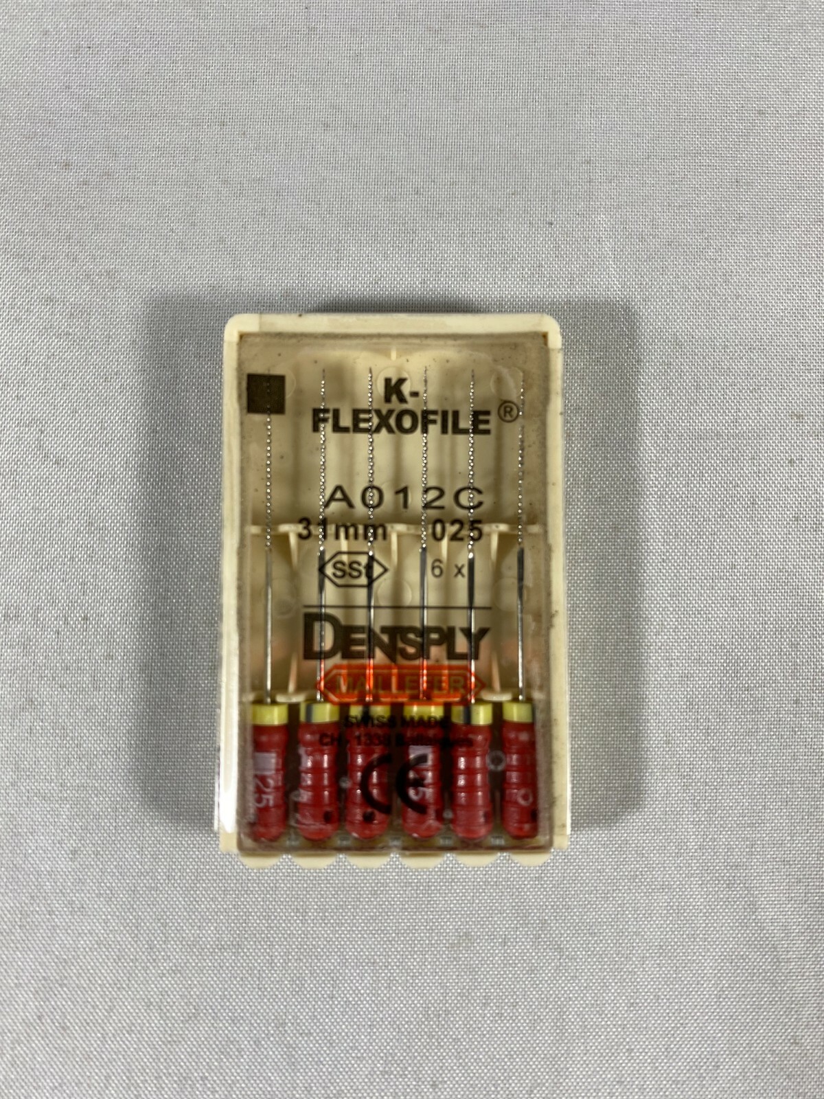 Dentsply Maillefer K-Flexo SS file Endodontic 31mm All sizes 30 files/pk