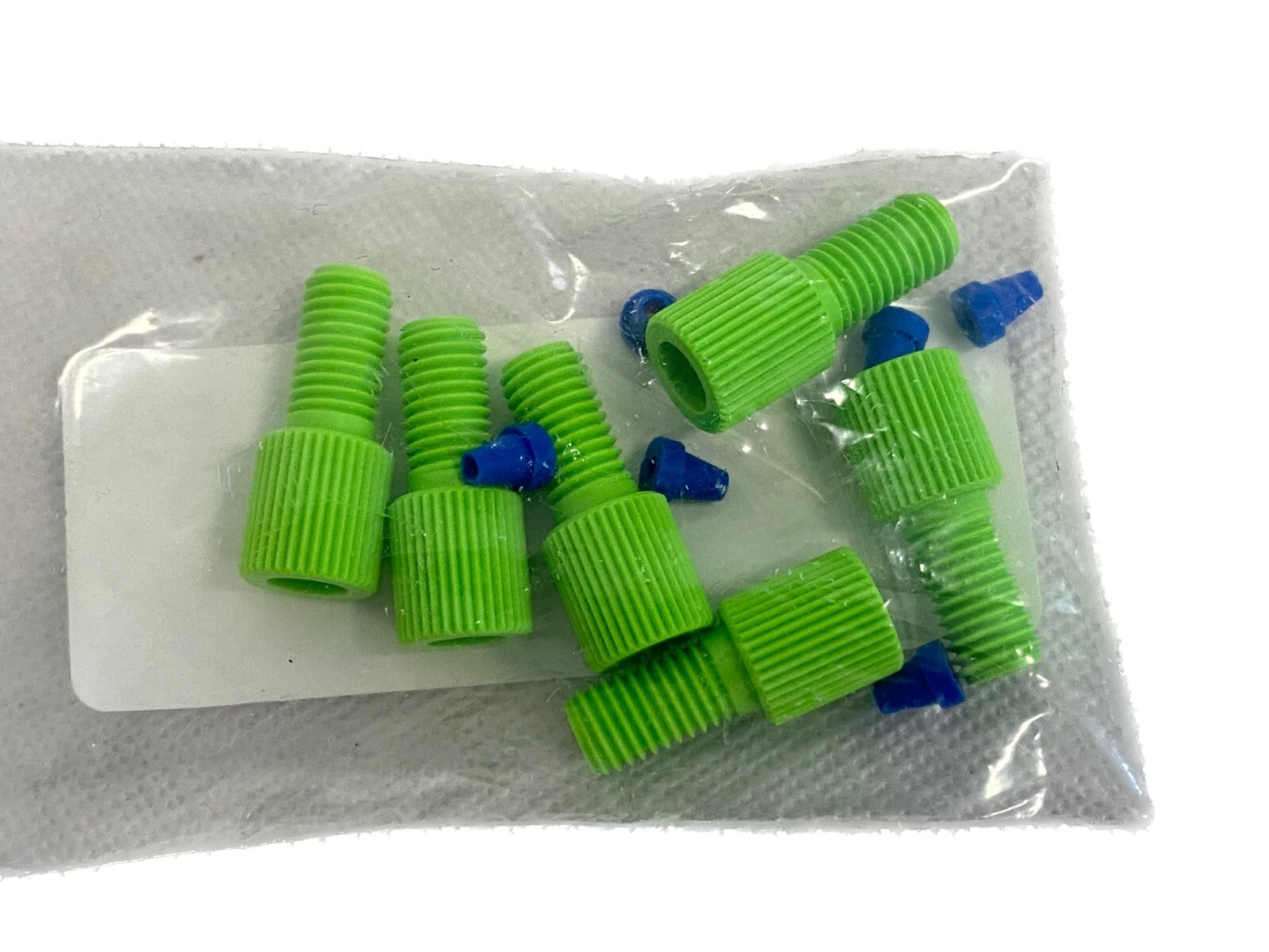 (6/Pk) FOXX EZWaste Solvent Safety Vent Tube Fittings 1/16” OD 25D-2310-FLS