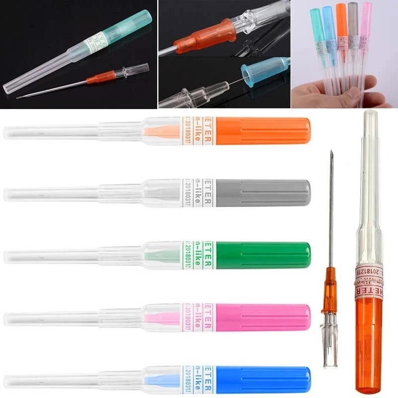 20x Practical Sterilized Disposable Cannula Piercing Components 14/16/18/20/22G
