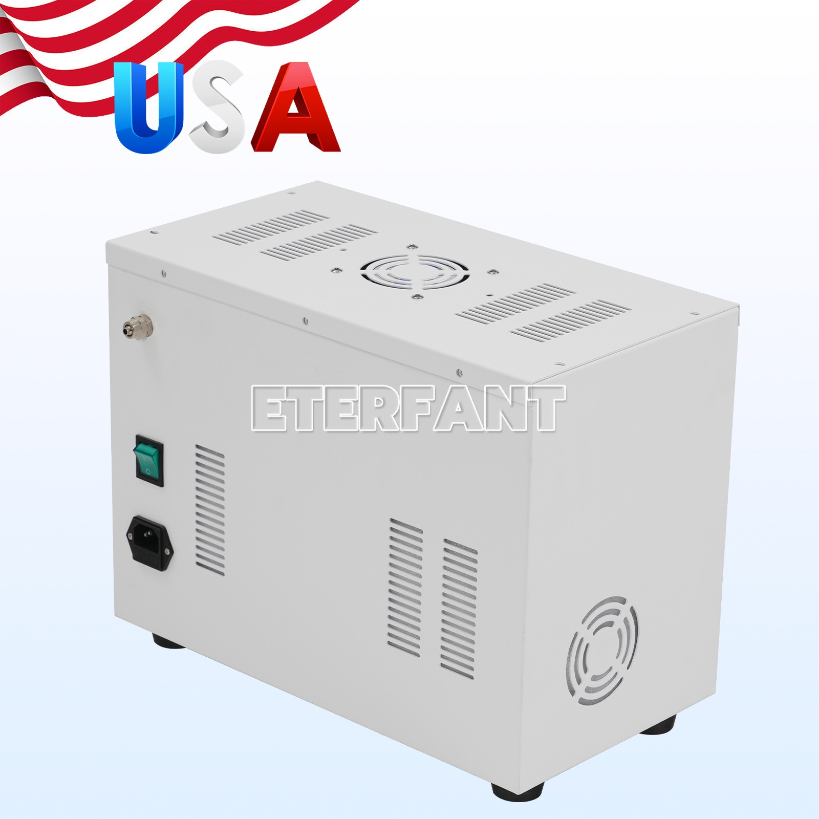 Dental Portable Mobile Cart Delivery Unit System 4Holes with Air Compressor US