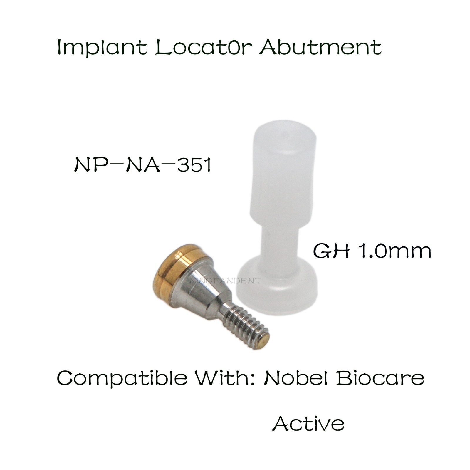 Nobel Biocare Locator abutment NP/RP conical Connection 1-5.0mm overdenture Fits