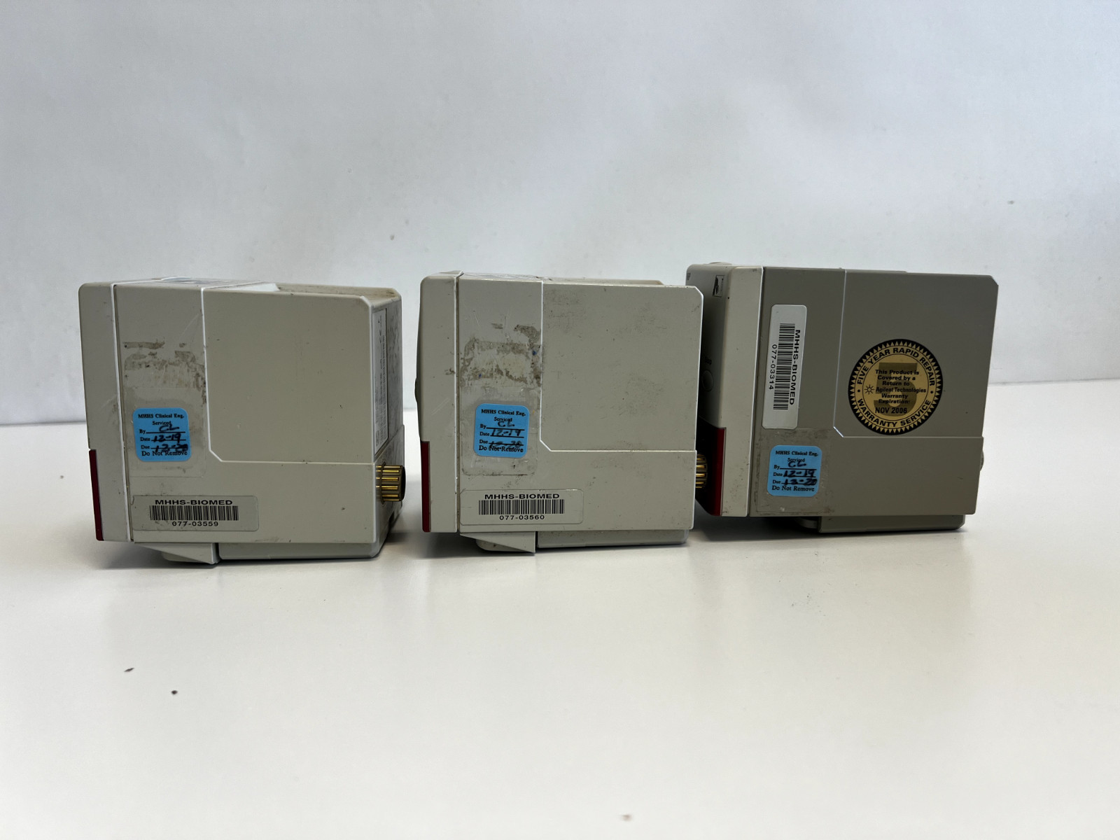 C6: Lot of of 3 Philips Agilent M1008B Module