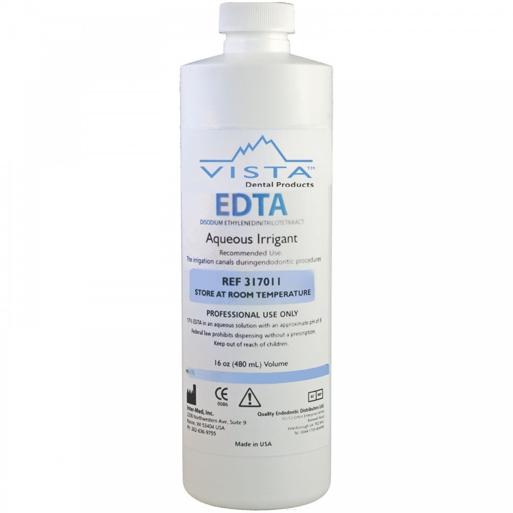 Vista Dental EDTA Solution – 17 percent 16oz 317011