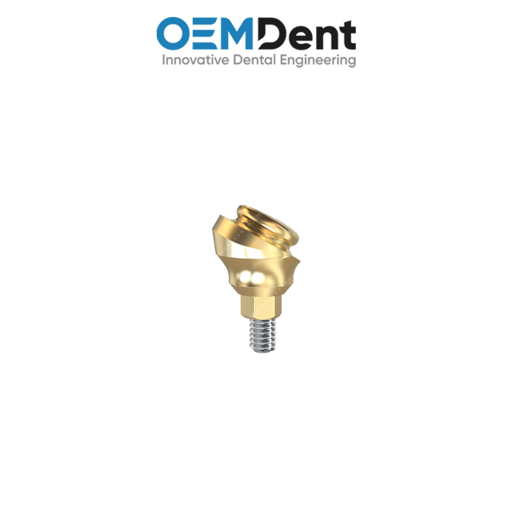Angulated 30° Loc Attachment – Paltop® Int Hex 2.42mm Compatible