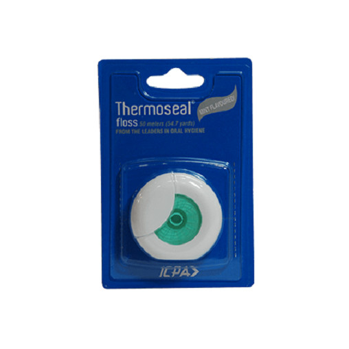 3 x Dental Thermoseal Floss 50 Meter- A Waxed dental floss for interdental clean