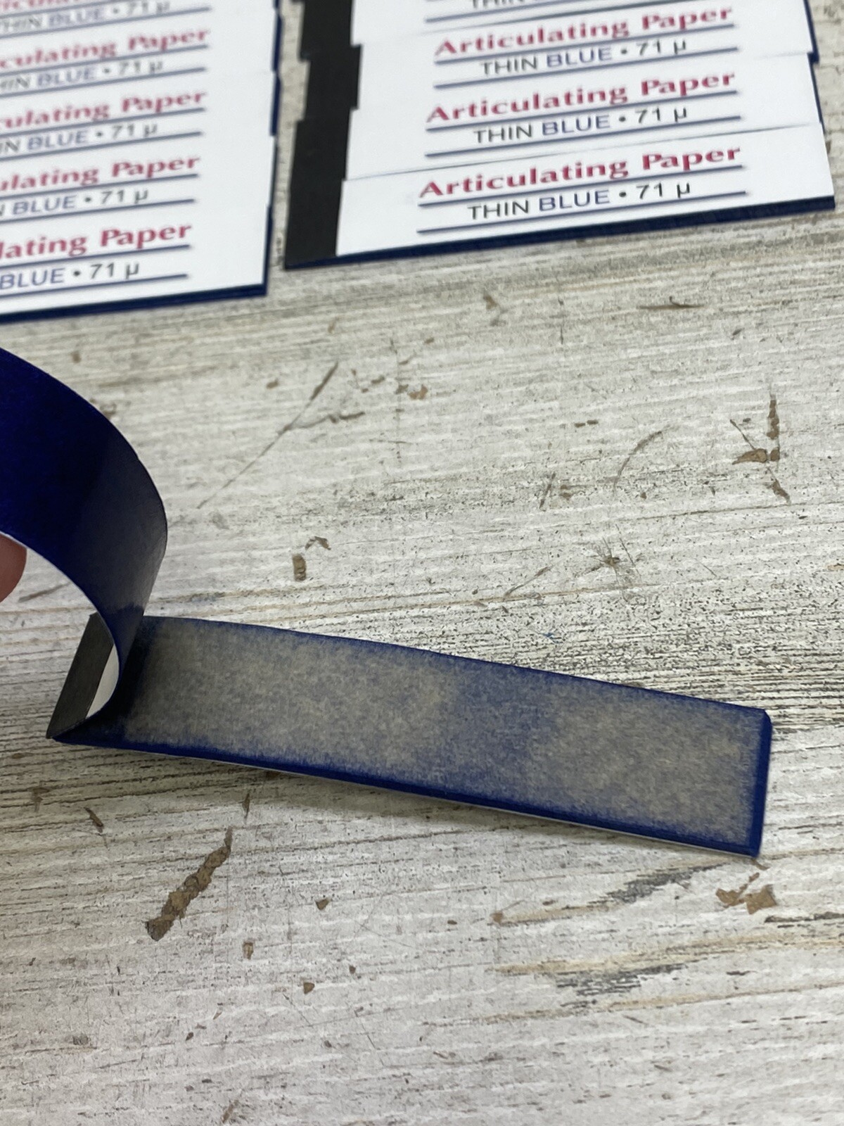 ARTICULATING PAPER THIN BLUE 552 SHEETS MADE IN USA 71 microns – 23 Books