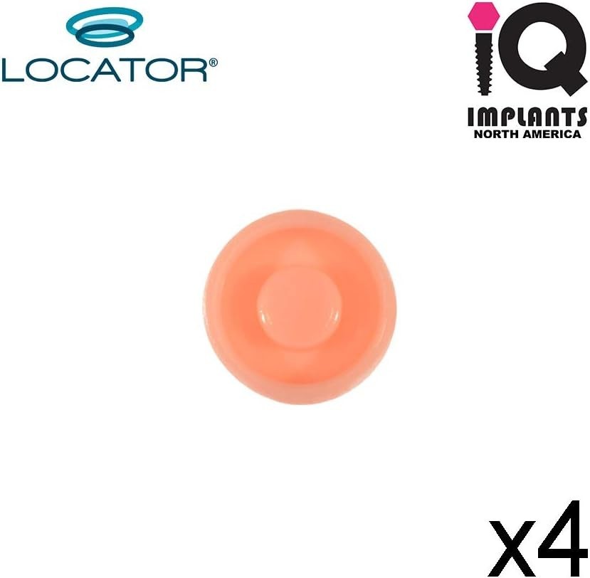 IQ IMPLANTS Locator Genuine Original Replacement Male Retention Inserts Caps, St