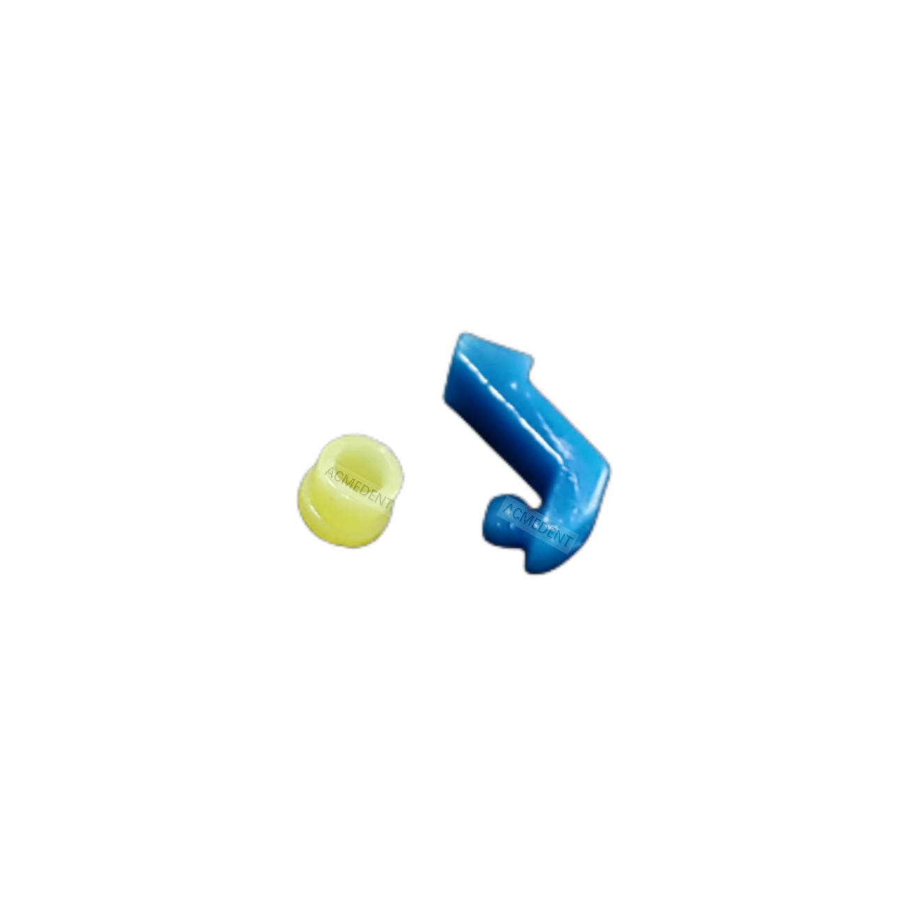 Dental Overdenture Castable Ball Attachment Unilateral Pre-Sectioned Beveled Cap