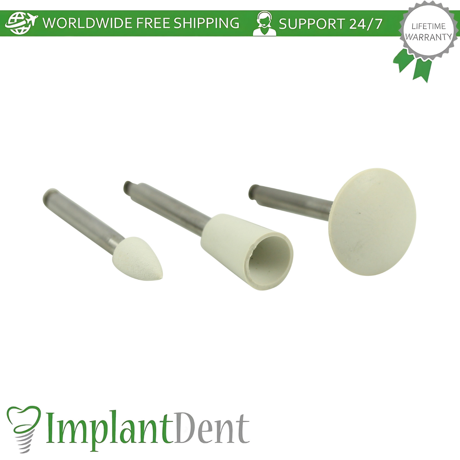 X5 Dental 3 Step Composite Polishing Kit For Refining Dentistry Restorations