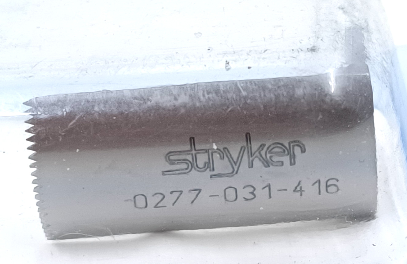 Stryker 0277-031-416 Crescentic Blade 15.0×0.51×25.5mm For Training
